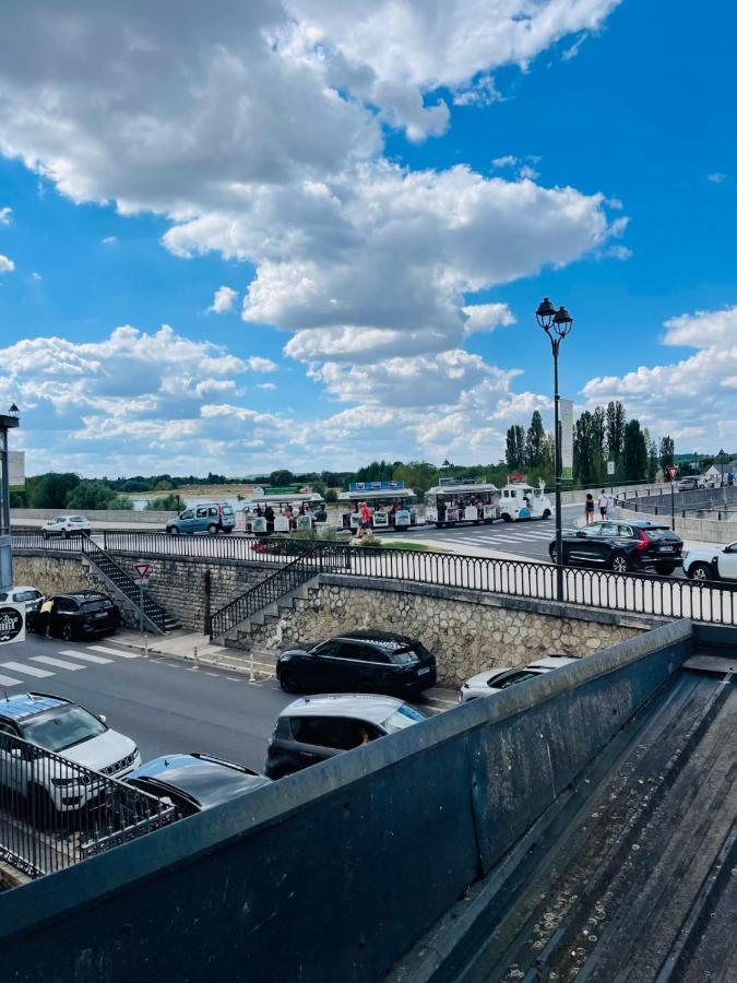 Splendid Apartment At The Foot Of The Castle Of Amboise - View Of The Loir 外观 照片